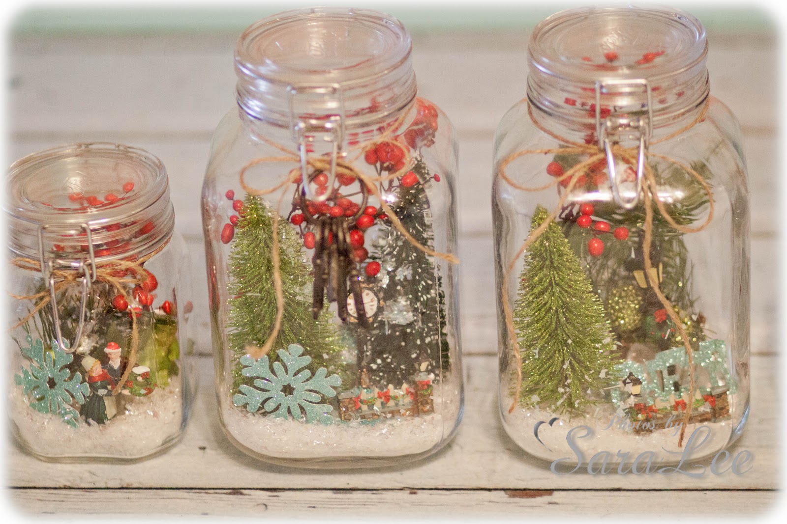 Sweet Little Gals DIY {Snow Globe} Centerpiece