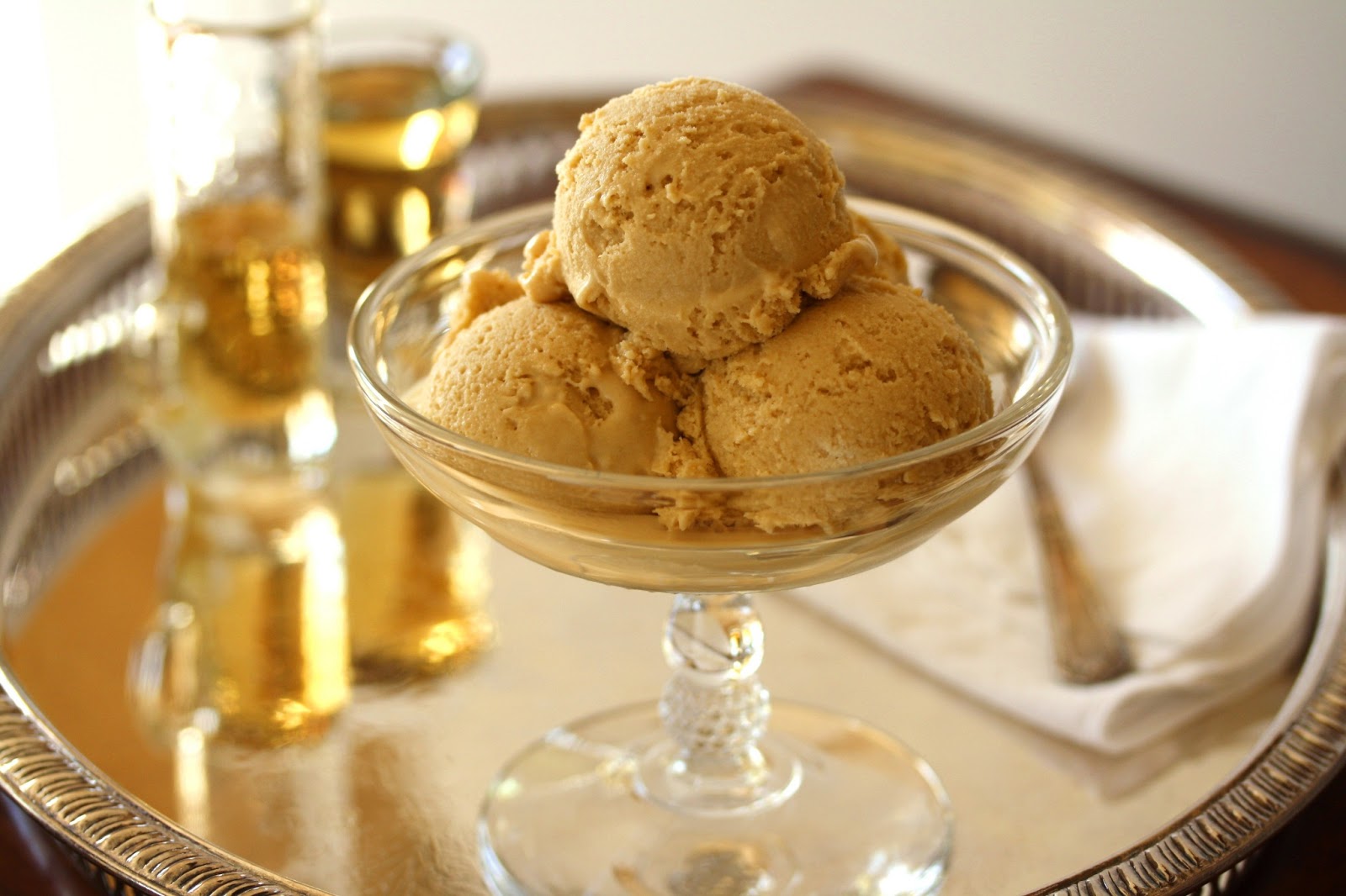 Brown Sugar Bourbon Ice Cream Saving Room for Dessert