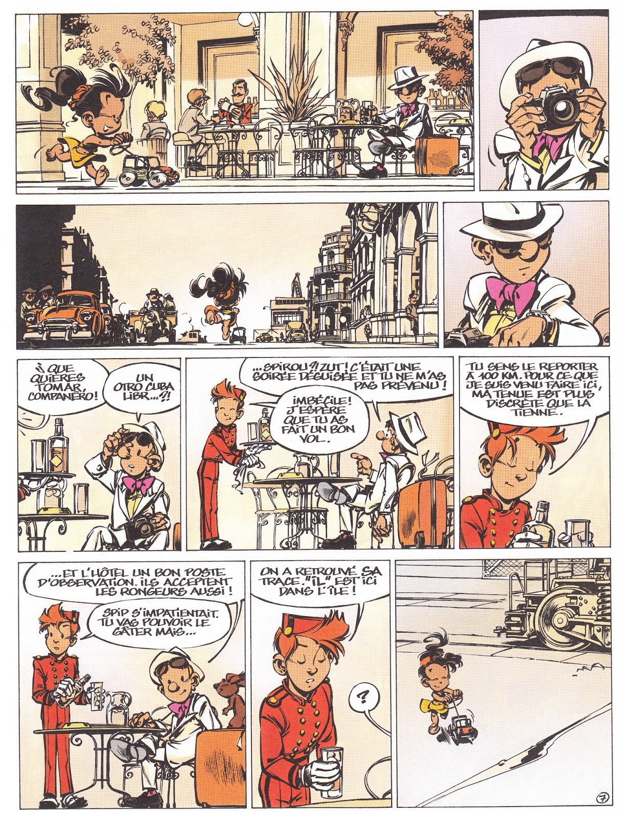 Le Zouave Interplanétaire La bande dessinée n'est pas du cinéma.