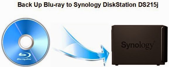 Backup Blu-ray Collection to Synology DiskStation DS215j Backup Blu-ray Collection to Synology DiskStation DS215j
