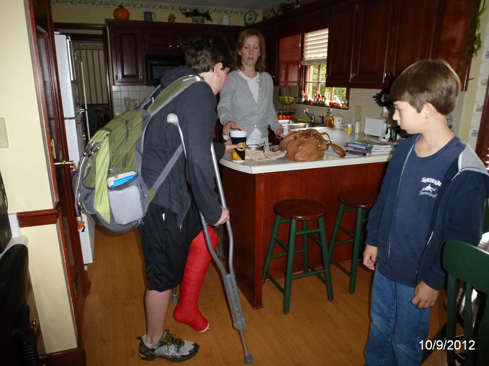 Dave'N It Up Derek's Broken Leg (Part 3)