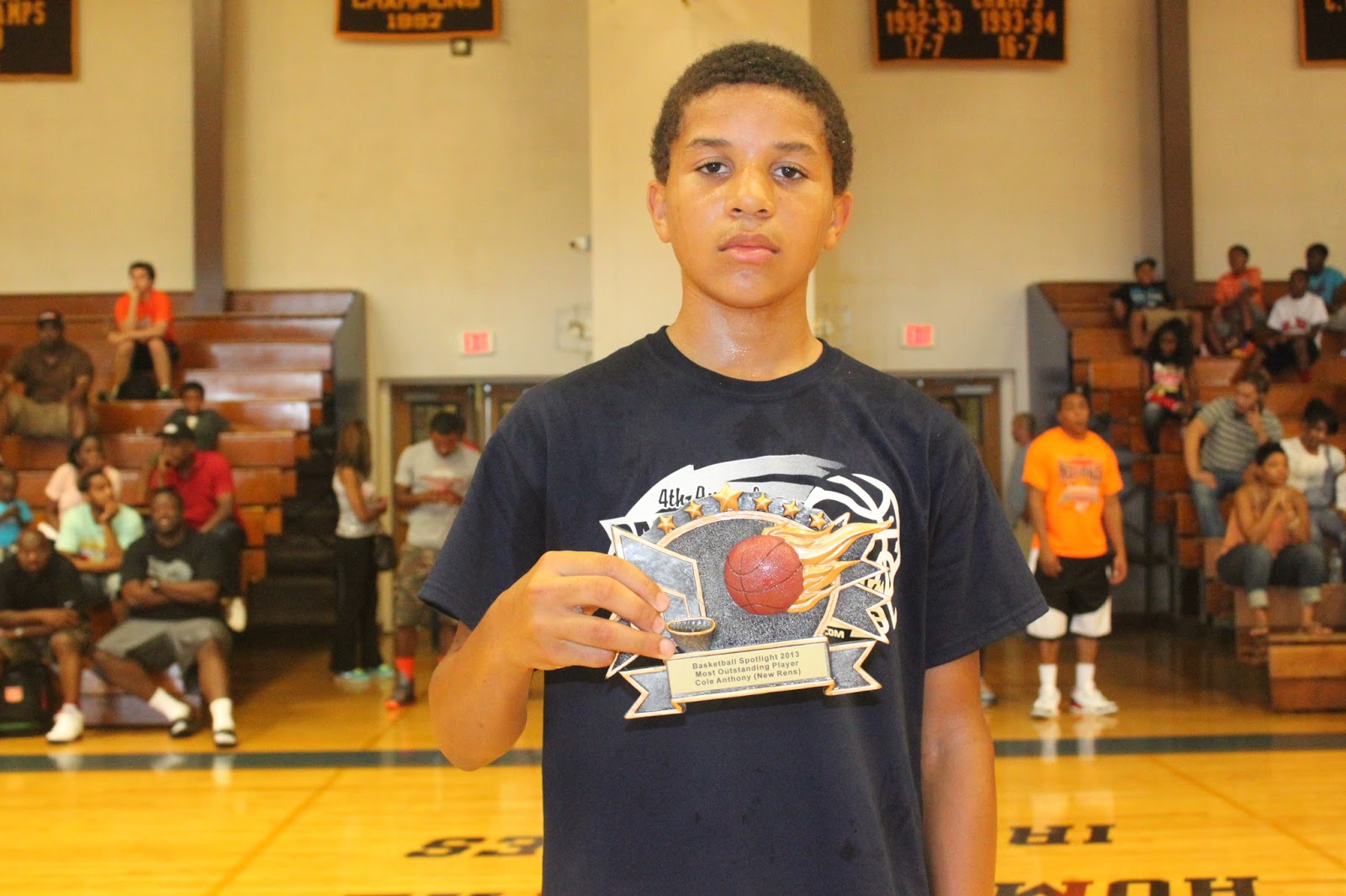 BASKETBALL SPOTLIGHT NEWS 6th Grade Most Outstanding Player Award