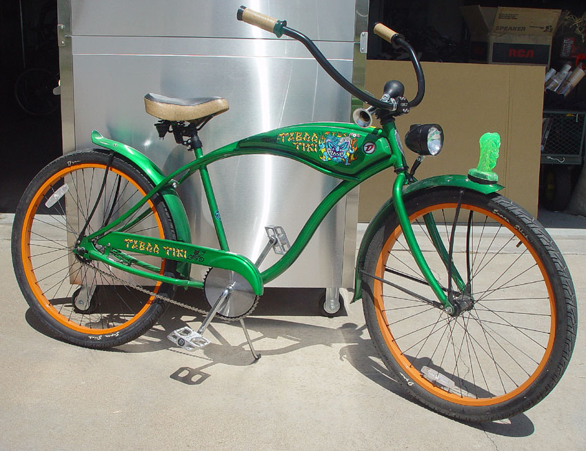 in TiKi we trust Von Franco Dyno Taboo Tiki Beach Cruiser 26