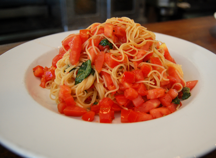 ROSTI TUSCAN KITCHEN Angel Hair Pasta, Tomatoes, Olive Oil, Fresh Basil
