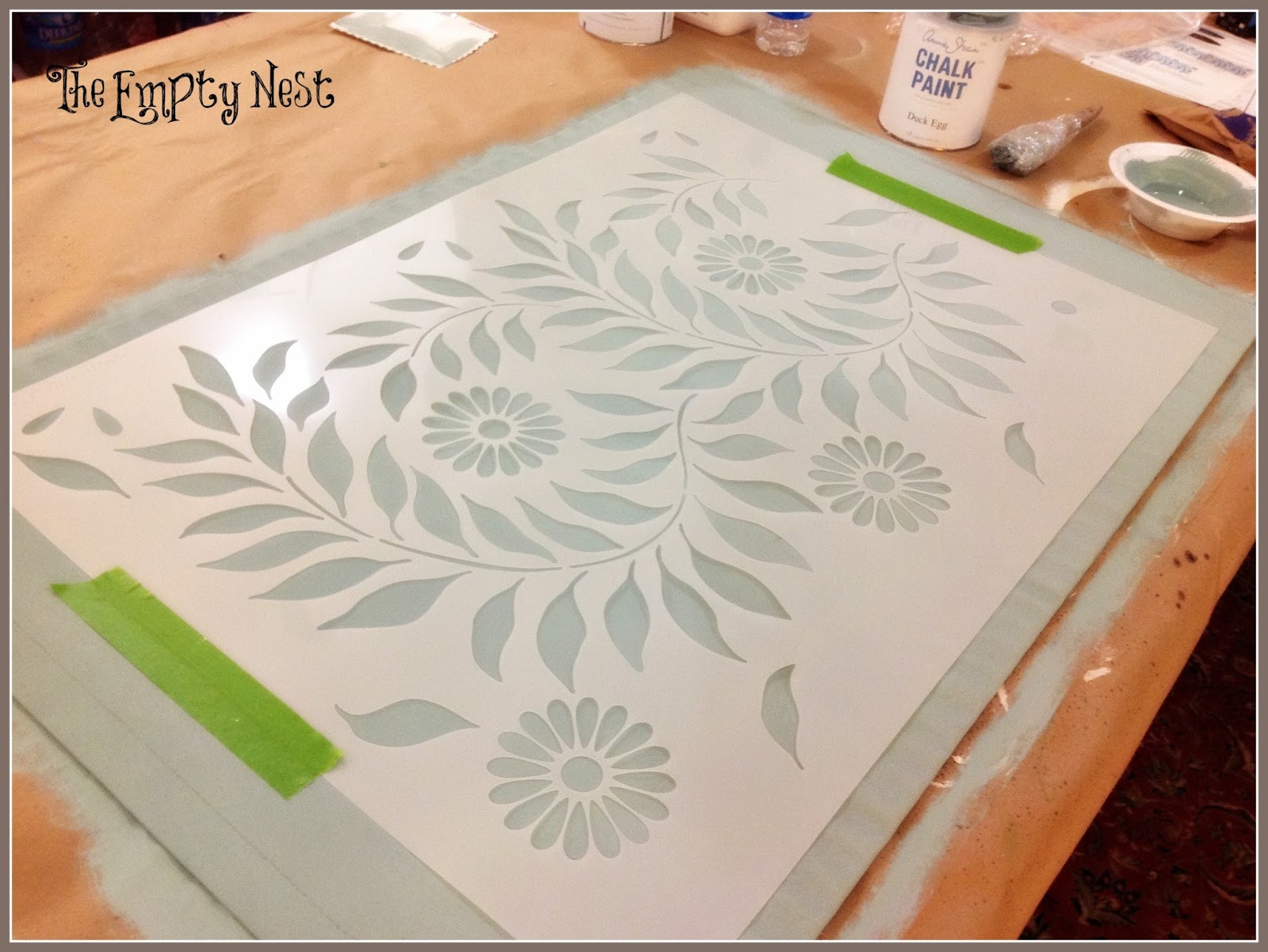 The Empty Nest Chalk Paint® Royal Design Studio Stencils