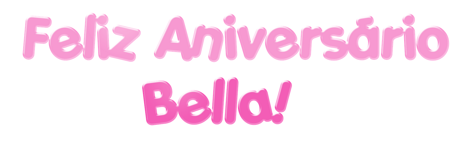 Feliz Aniversário Bella