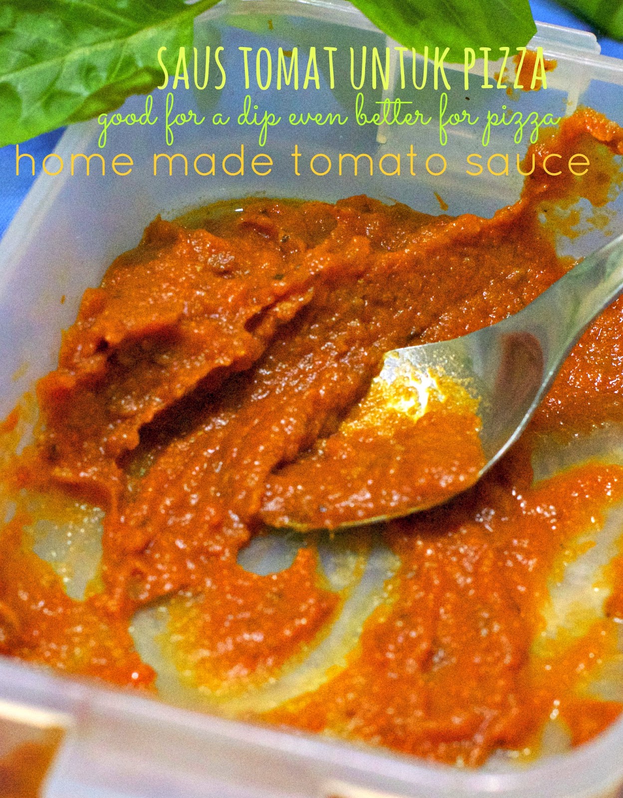 Indonesian Medan Food: Home Made Tomato Sauce (Membuat ...