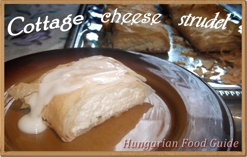 Hungarian Food Guide Cottage Cheese Strudel