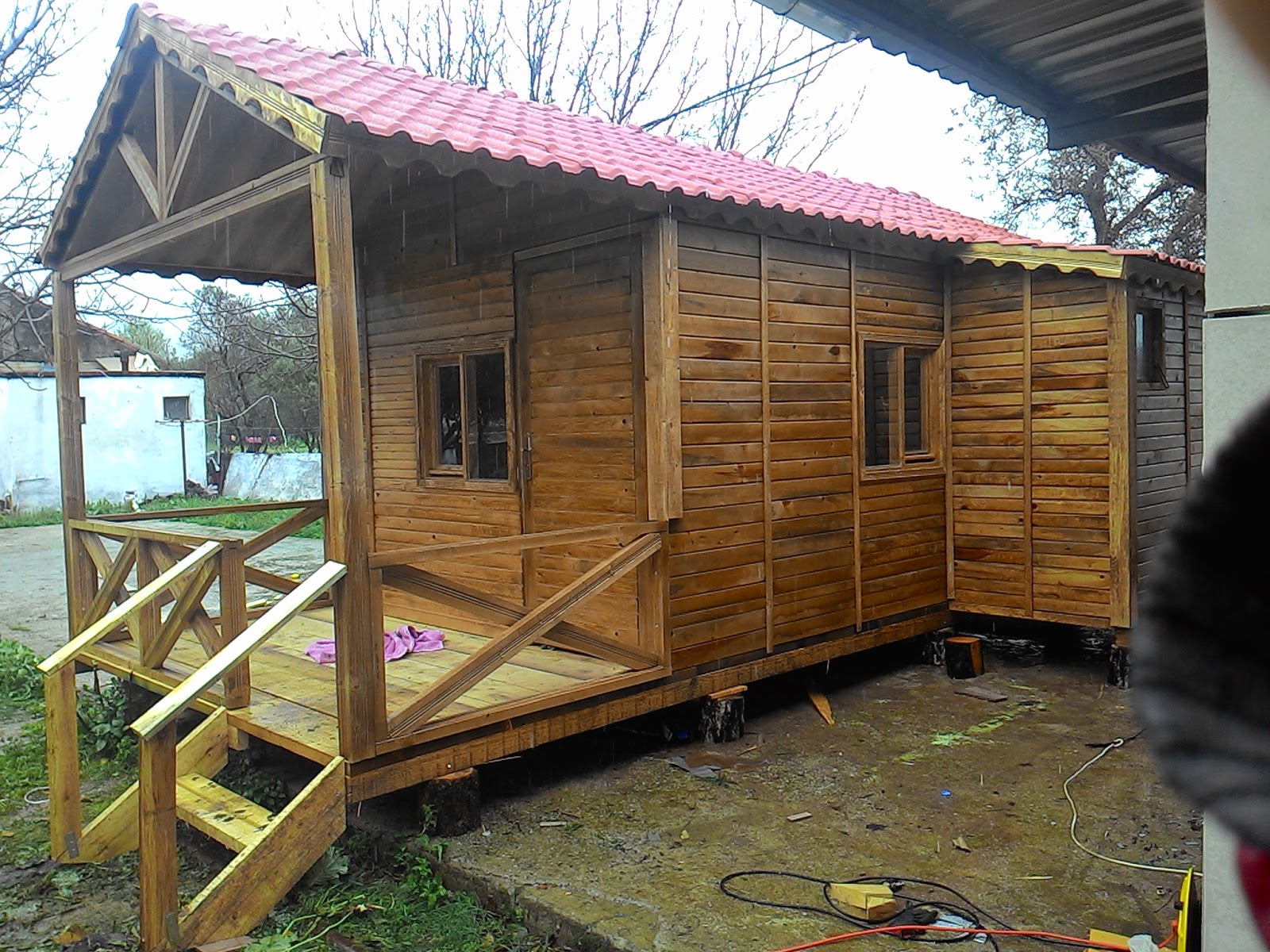 Ahşap ev 20 m2 AHŞAP Bungalow