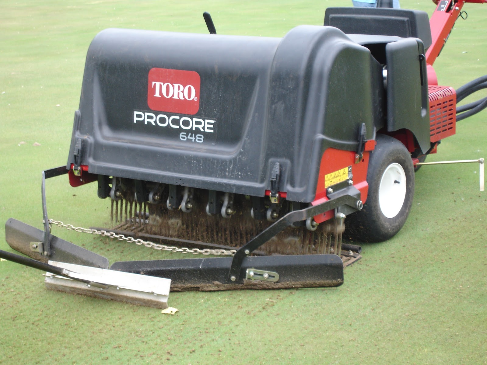 Golf Course Notes Greens Aerification and Verticutting