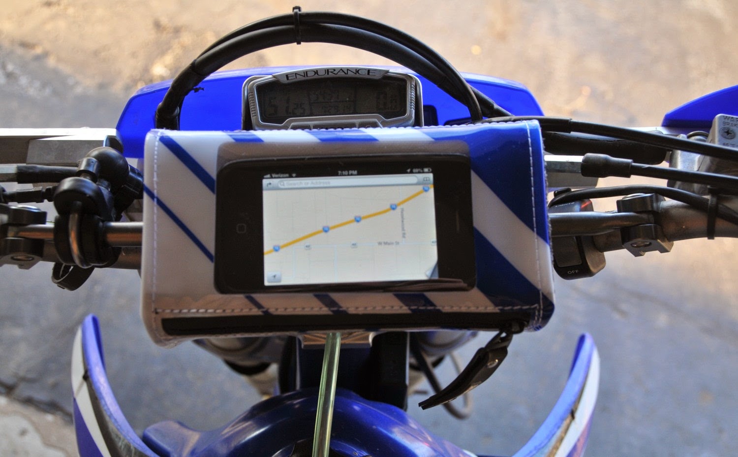 GPS or Smartphone Handlebar mounts. Adventure Rider