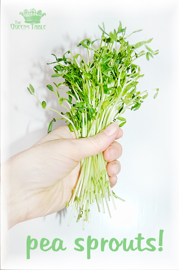 The Queen's Table Pear Sprout Blackberry Super Smoothie