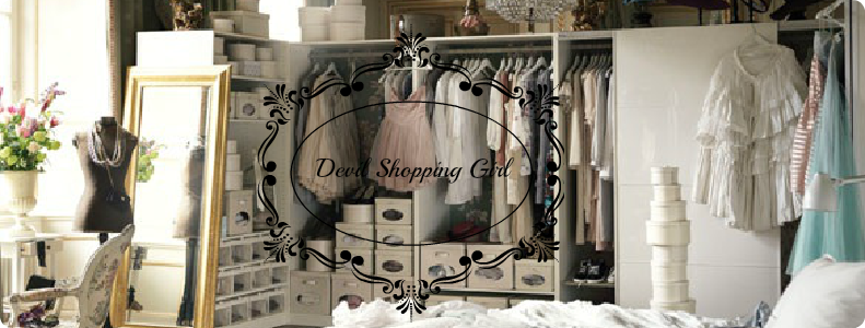 Devil shopping girl