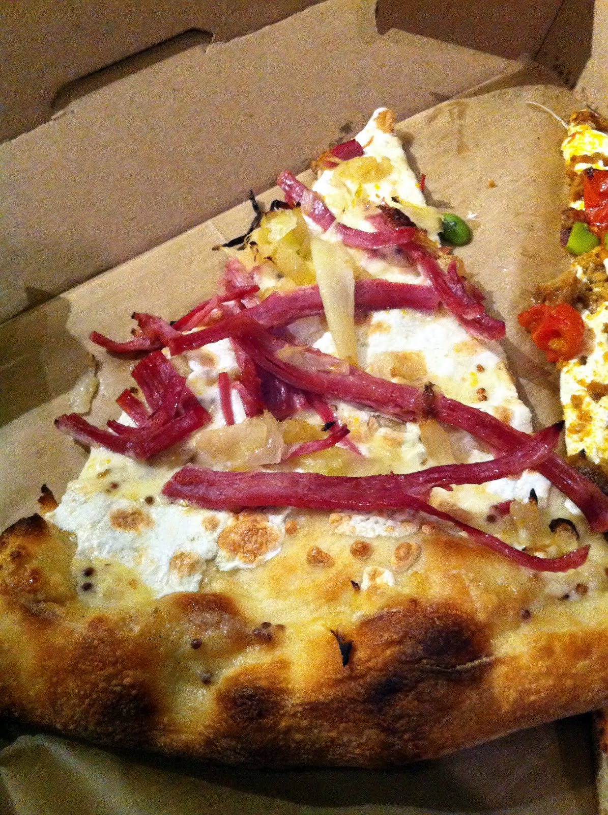 panda bytes Corned Beef and Cabbage Pizza