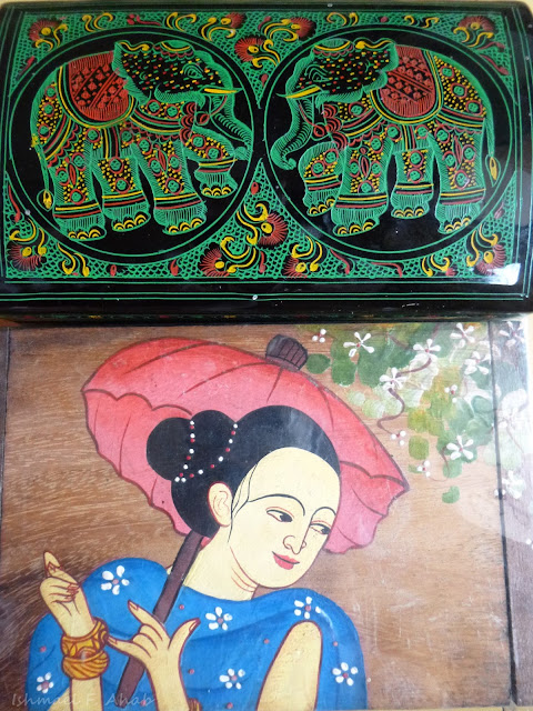 Thailand souvenir - jewel boxes from Mae Sai