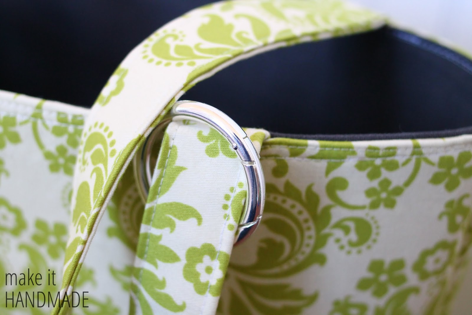 Make It Handmade Tote + Clutch + Wristlet Strap Tutorial