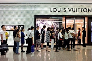Vuitton boutique in Shanghai