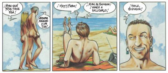 Playa nudista (Comic)parte I