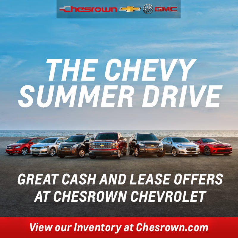 News Around Chesrown The Chevy Summer Drive at Chesrown Autos