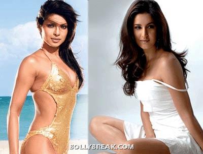 Priyanka against katrina - (10) -  Bollywood famous rivalaries !!