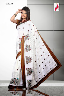 Designer Embroidered Bhagalpuri Silk saree-38 