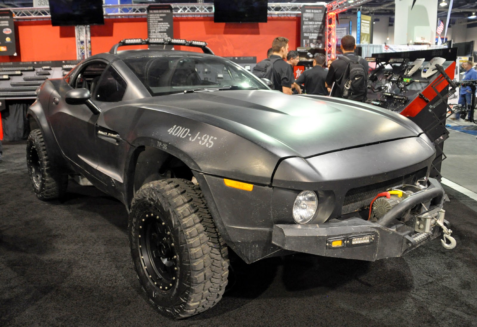 Just A Car Guy Rally Fighters, by Local Motors, last seen in the Transformers movie 4, but