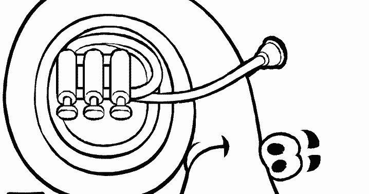 music coloring pages kids | FCP