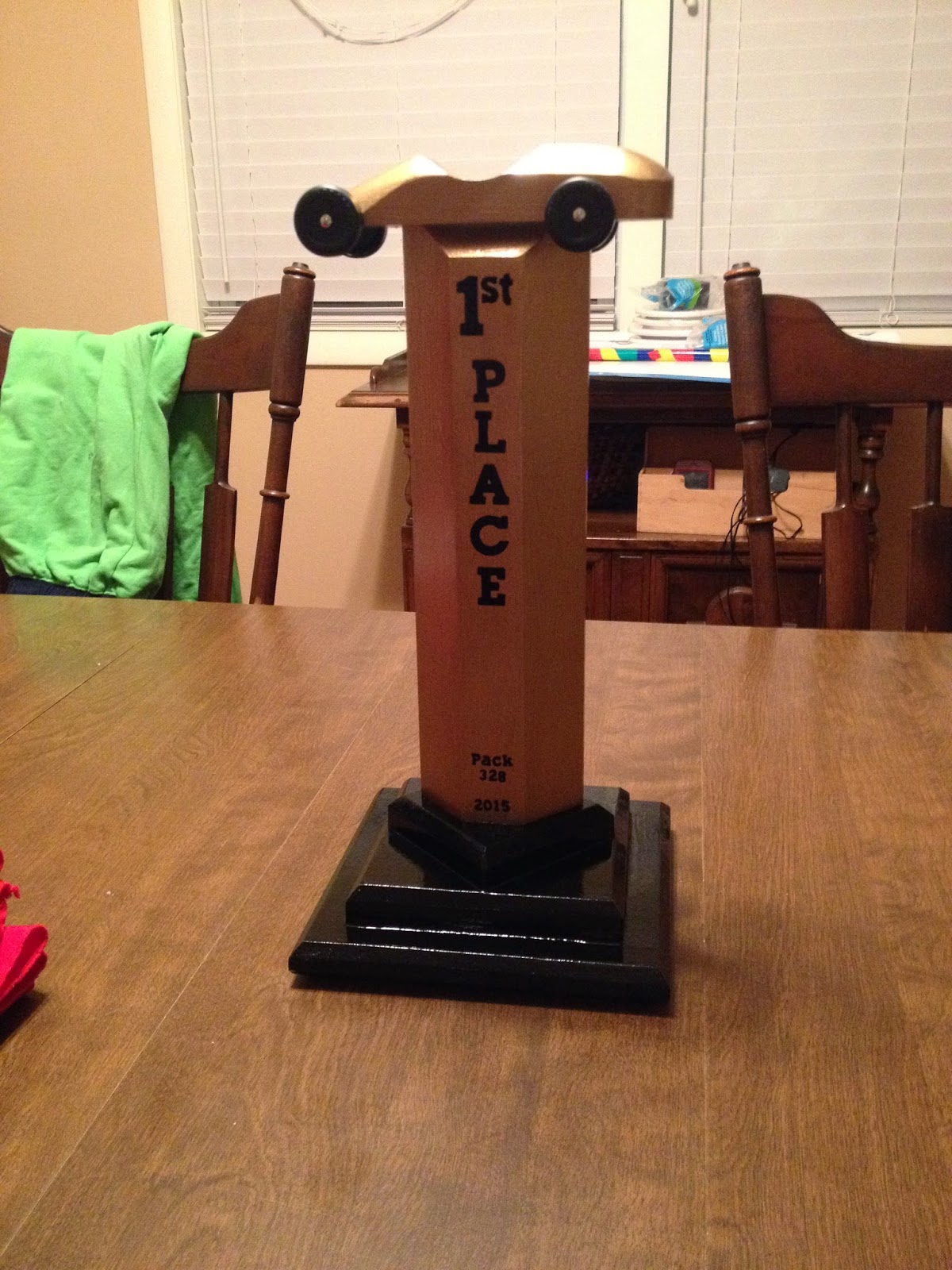 Projects from the DIY Pinewood Derby Trophies
