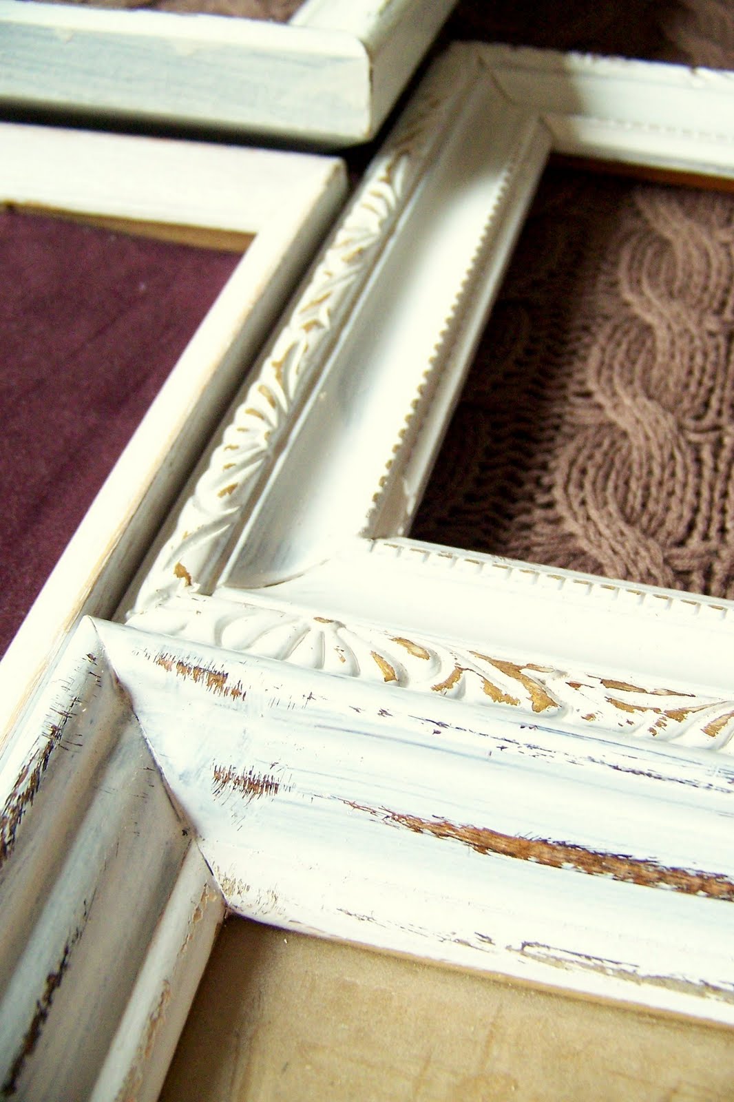 Needle and Nest Design D.I.Y upcycle old picture frames you can do it.