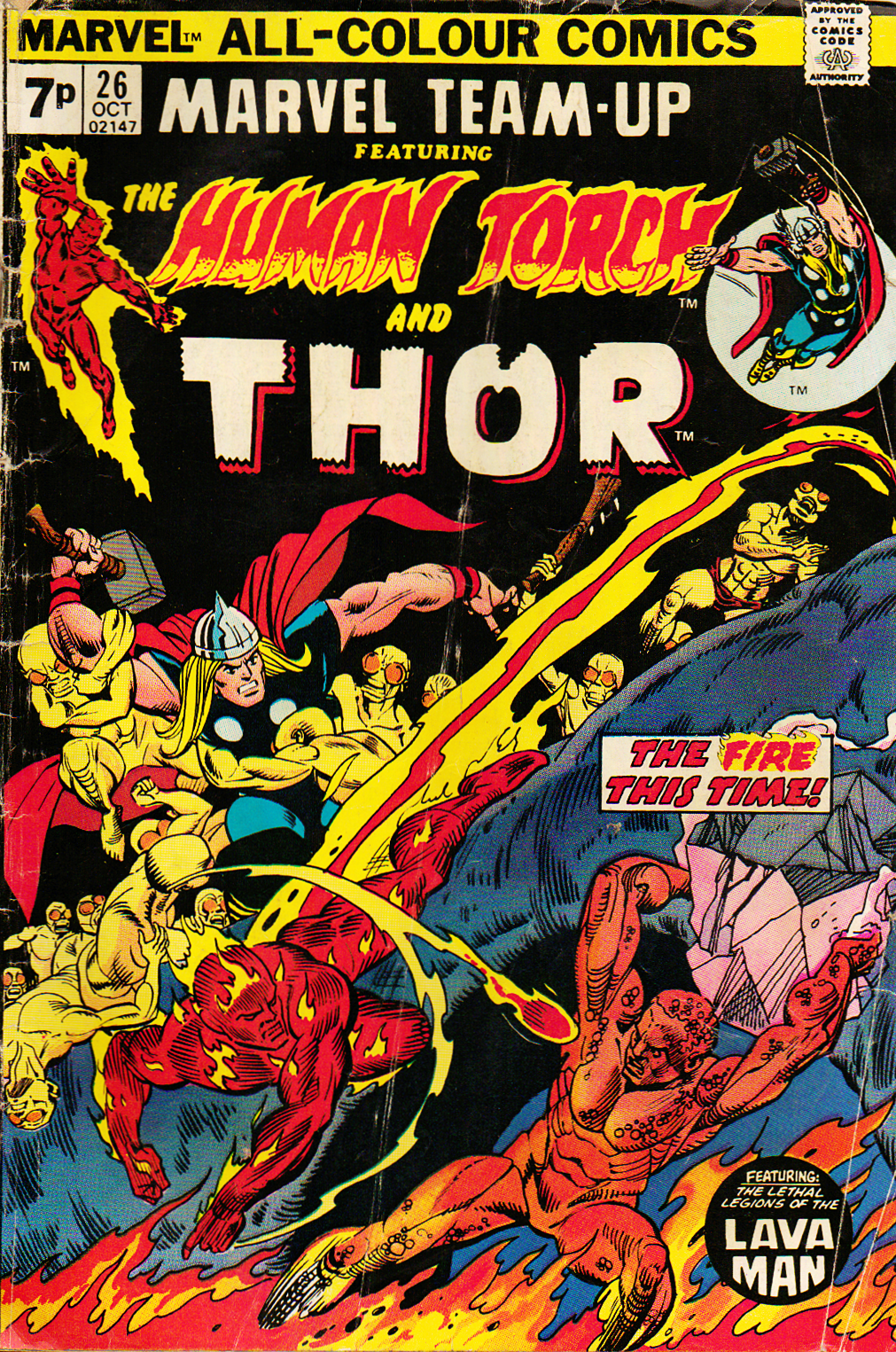 The Visual Exegesis Marvel TeamUp, No. 26 The Human Torch and Thor