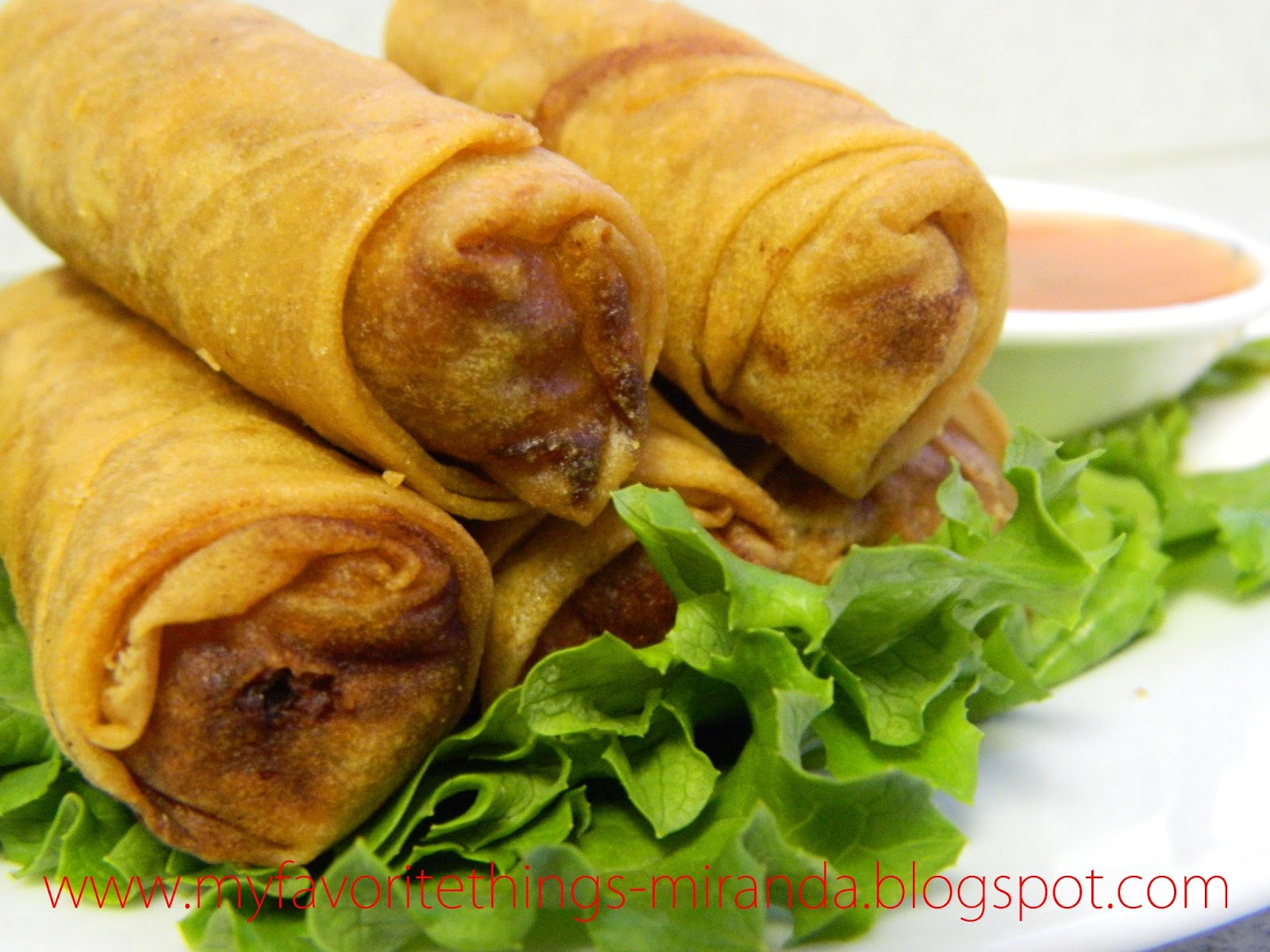 My Favorite Things Simply Delicious Shrimp & Pork Egg Rolls