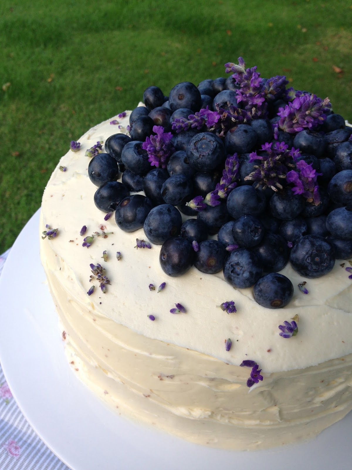 lavender chocolate cake
