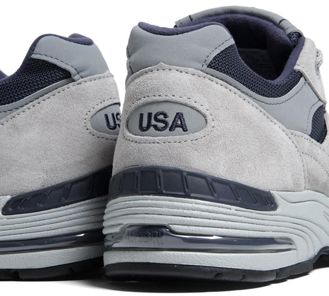 Kicks \u0026 Thoroness: New Balance 991 (Made in USA) (Grey \u0026 Navy)