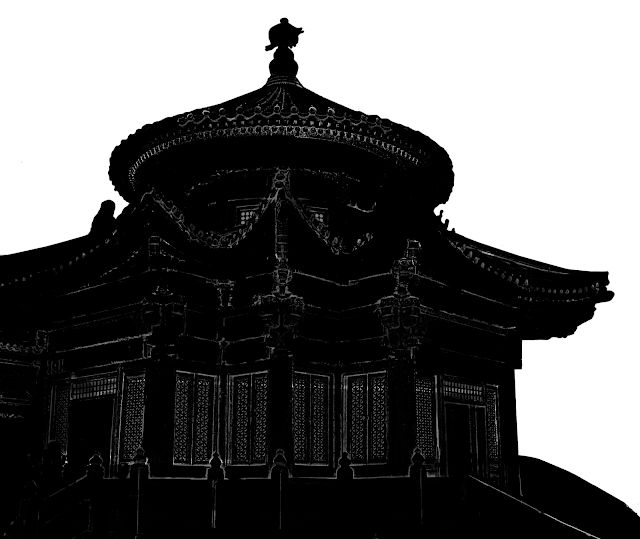 temple silhouette