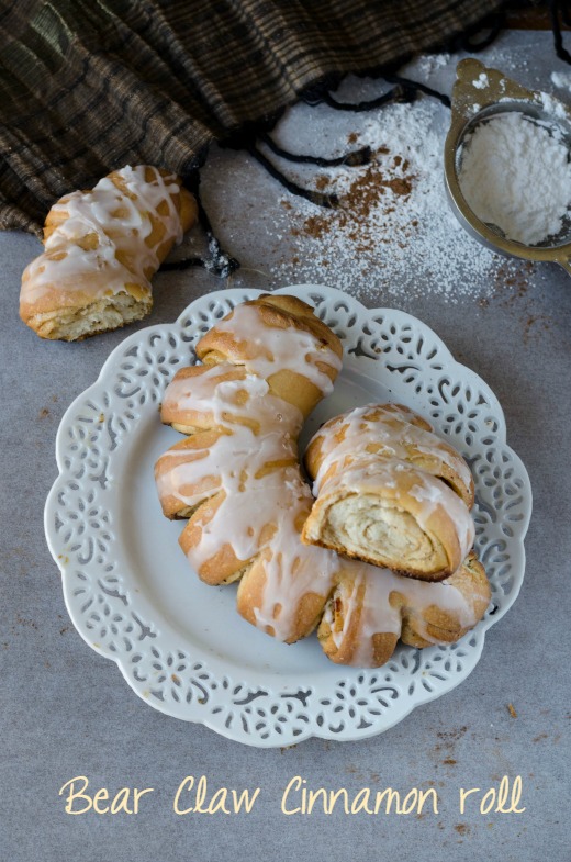 Nalini'sKitchen Cinnamon Roll Bear Claw
