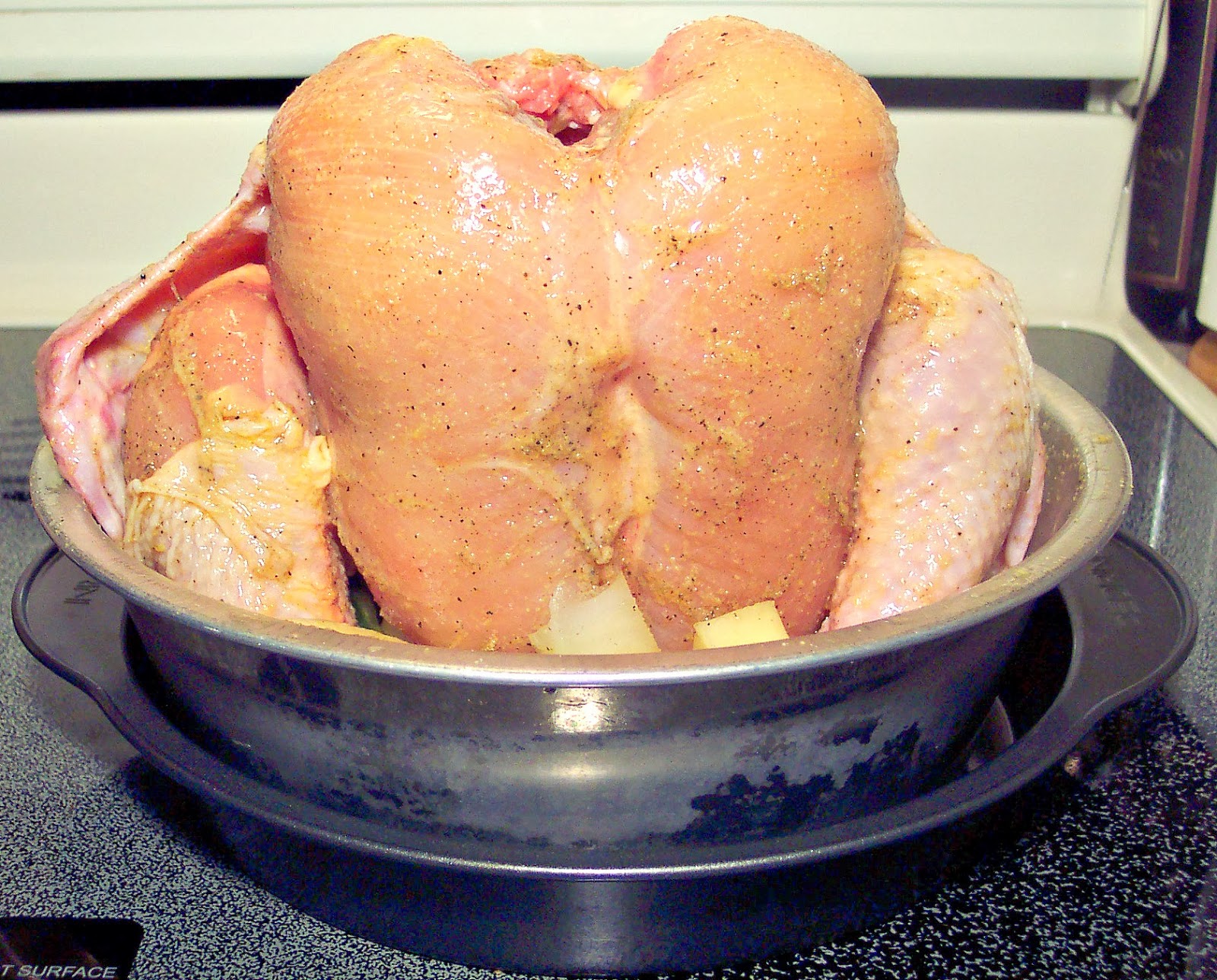 My Recipe Journey Vertically Roasted Chicken with Vegetables