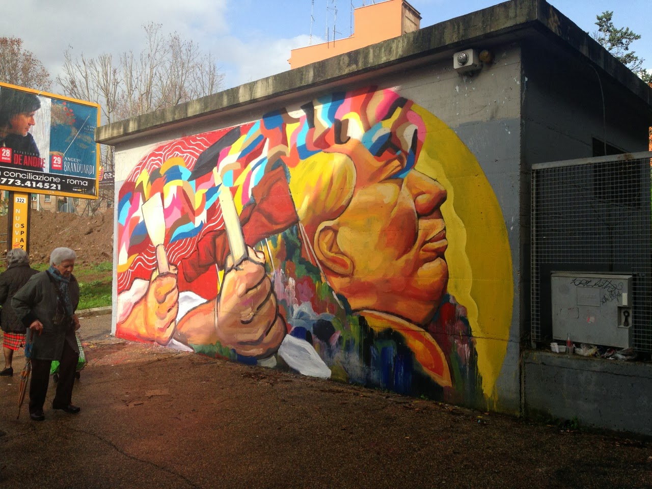 EVER Metaphor" New Mural Rome, Italy StreetArtNews