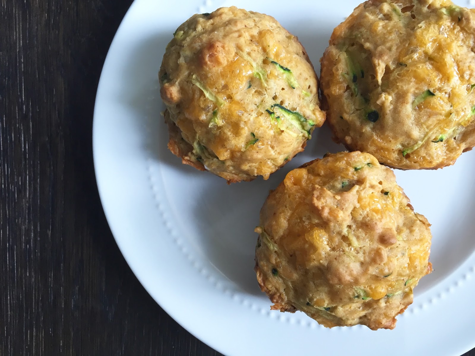 Cheddar & Zucchini Muffins