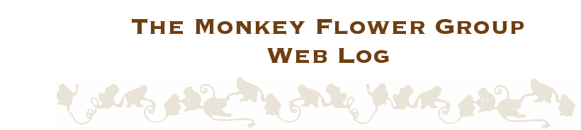 The Monkey Flower Group Web Log