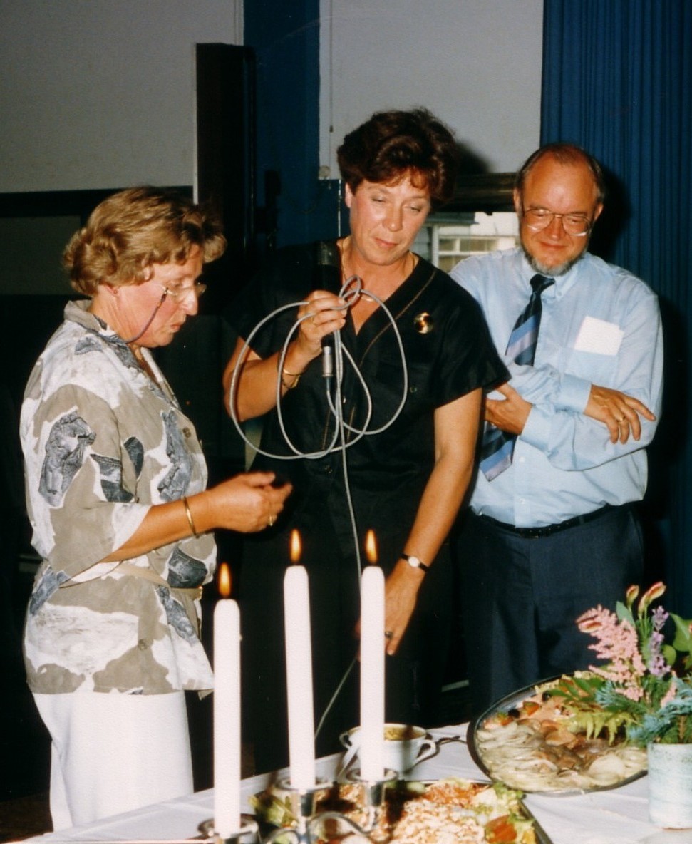 Afscheidsfeest van het Atheneum in 1991