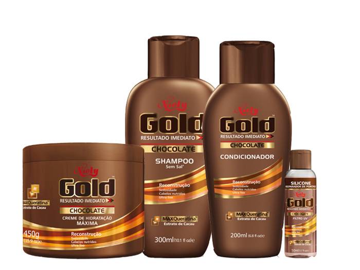 LINHA GOLD DA NIELY Clube do cabelo e cia