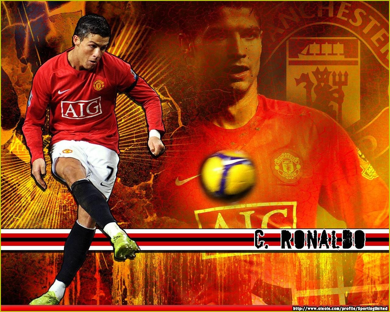 Cristiano Ronaldo Manchester United Wallpaper HD | Free Download Wallpaper