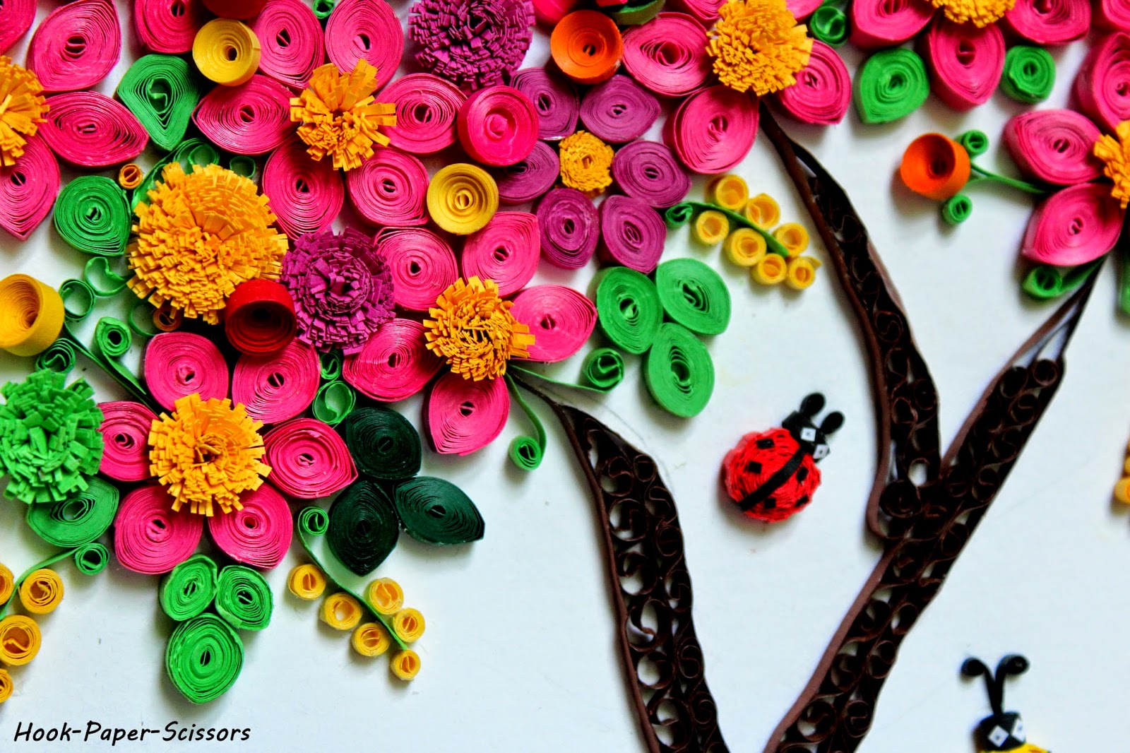 HookPaperScissors Quilled Wall Hanging