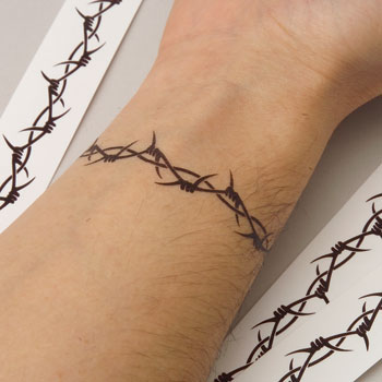 barb wire sleeve tattoo barb wire sleeve tattoo