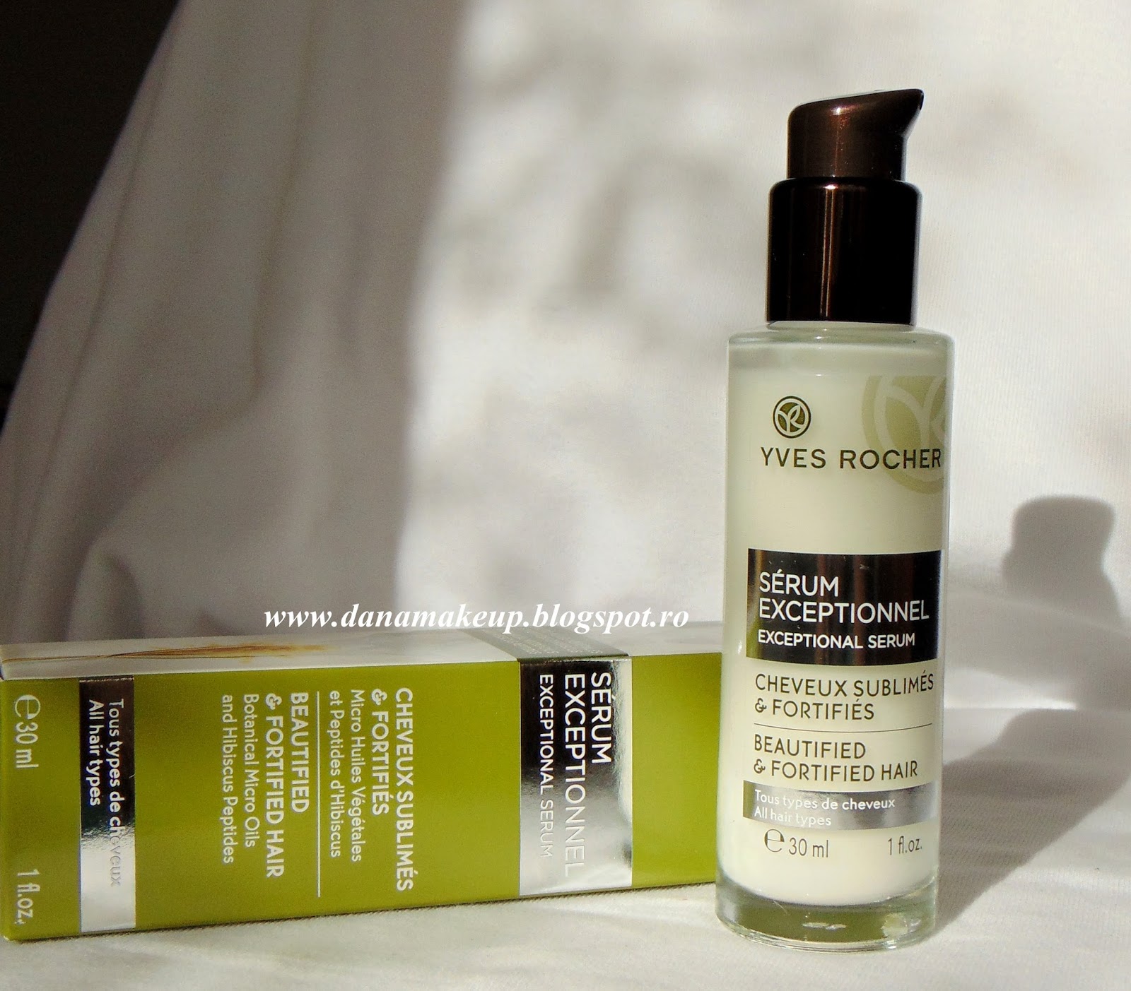 danamakeup.ro Yves Rocher Serum Exceptionnel Botanic Therapy. Review
