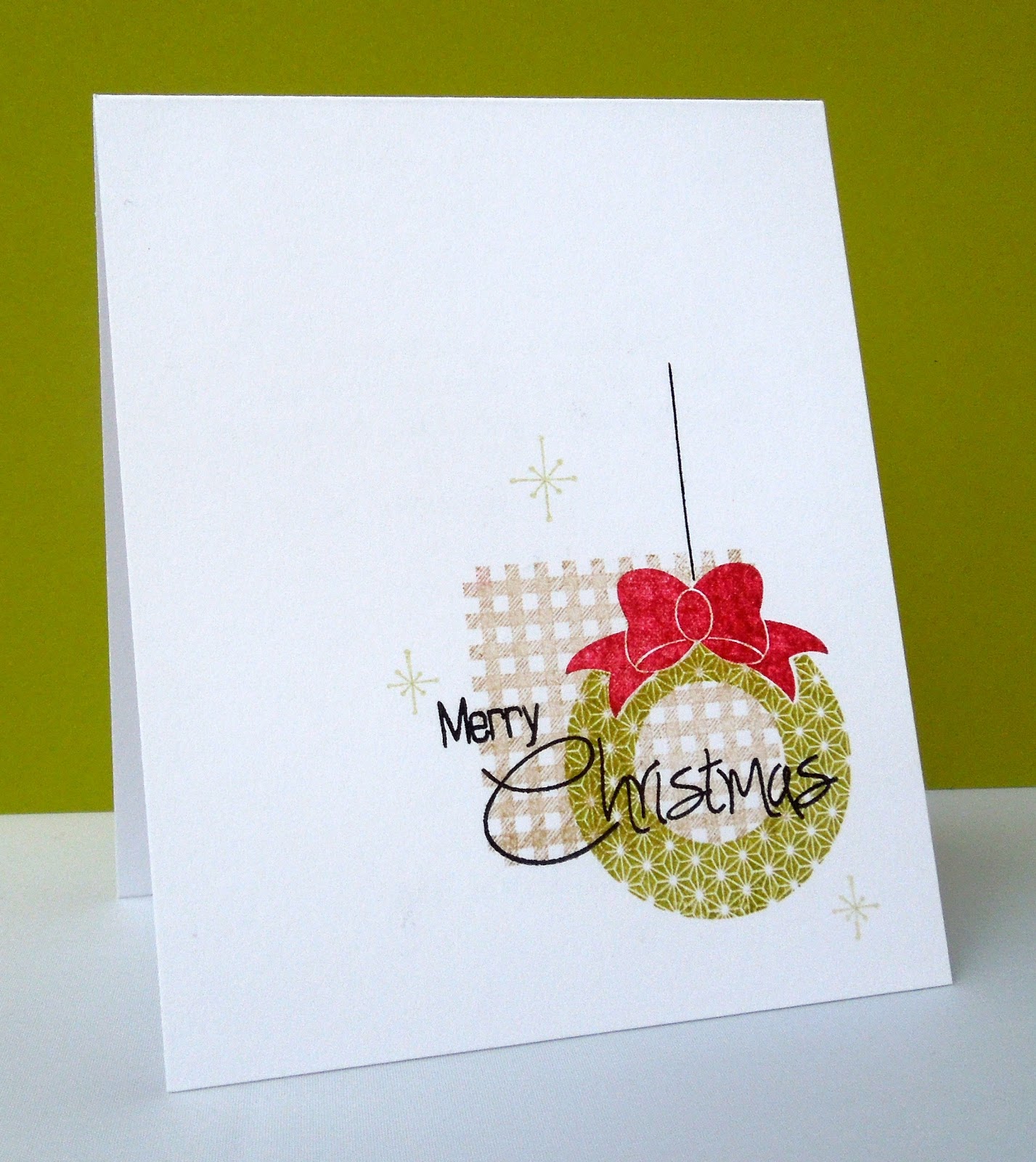 Stamping & Sharing Last Minute Christmas Cards