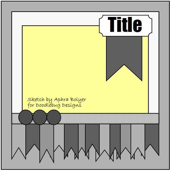 Doodlebug Design Inc Blog January Doodle Sketch by Aphra + Giveaway
