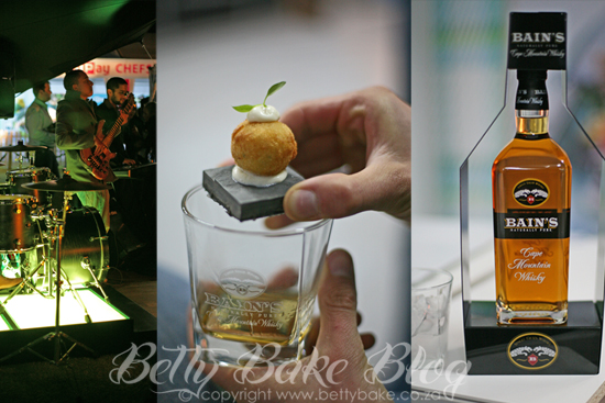 Taste of Cape Town, betty bake, bains whisky, food and whisky pairing, drinks