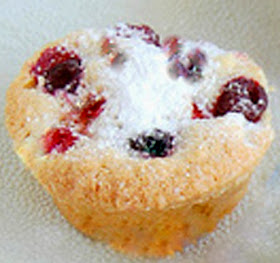 Mufin ou Babycake de frutas vermelhas