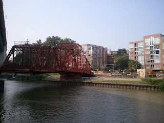 Spinning Bridge in the Flats of Cleveland